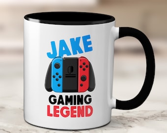 Personalised Gaming Legend Gaming Mug | Gamer Gift