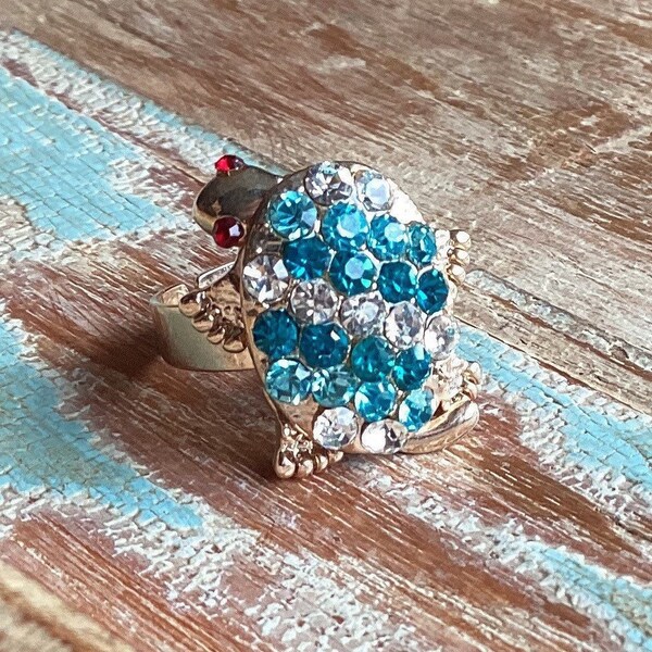 Mens Tortoise Shell Ring - Etsy