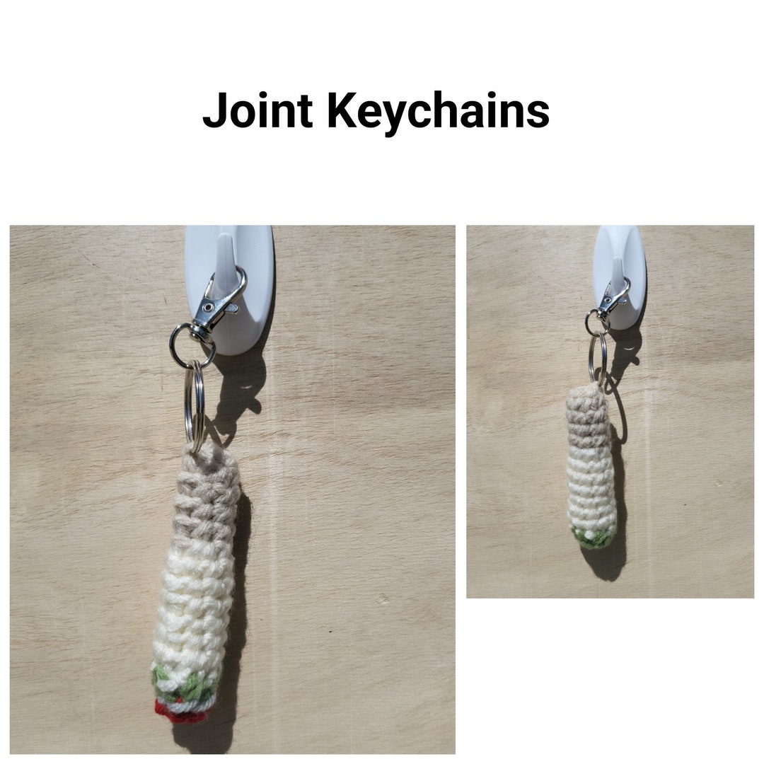 Crochet Joint Keychains made to Order Etsy