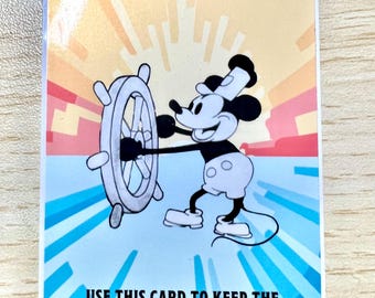 Custom Disney Cruise Cabin Power Card - Keeps Cabin Lights On