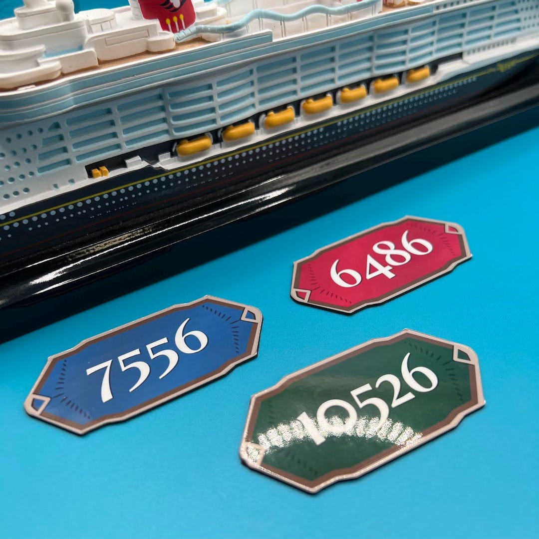 Handmade Personalized Disney Destiny Stateroom Door Magnet Cabin