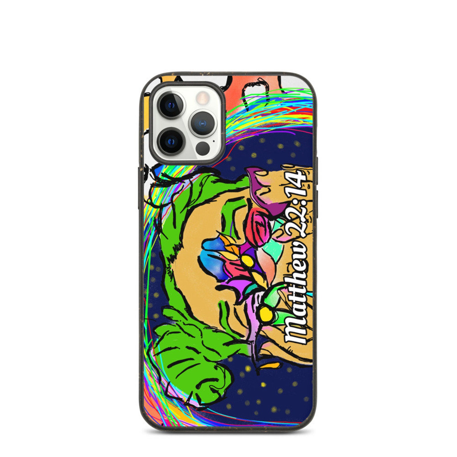 Wallflower Biodegradable phone case Etsy