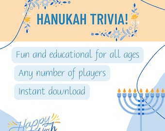 Hannukah Trivia - Digital