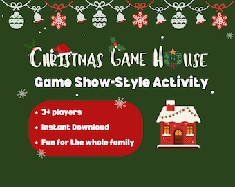 Christmas Game Activity for Groups and Families | 2+ players