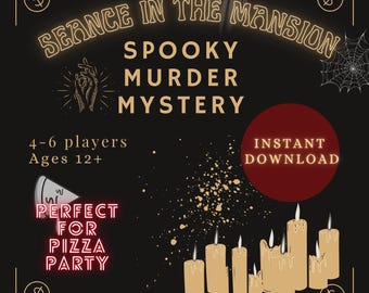 Murder Mystery for 1-6 players | Séance in the Mansion