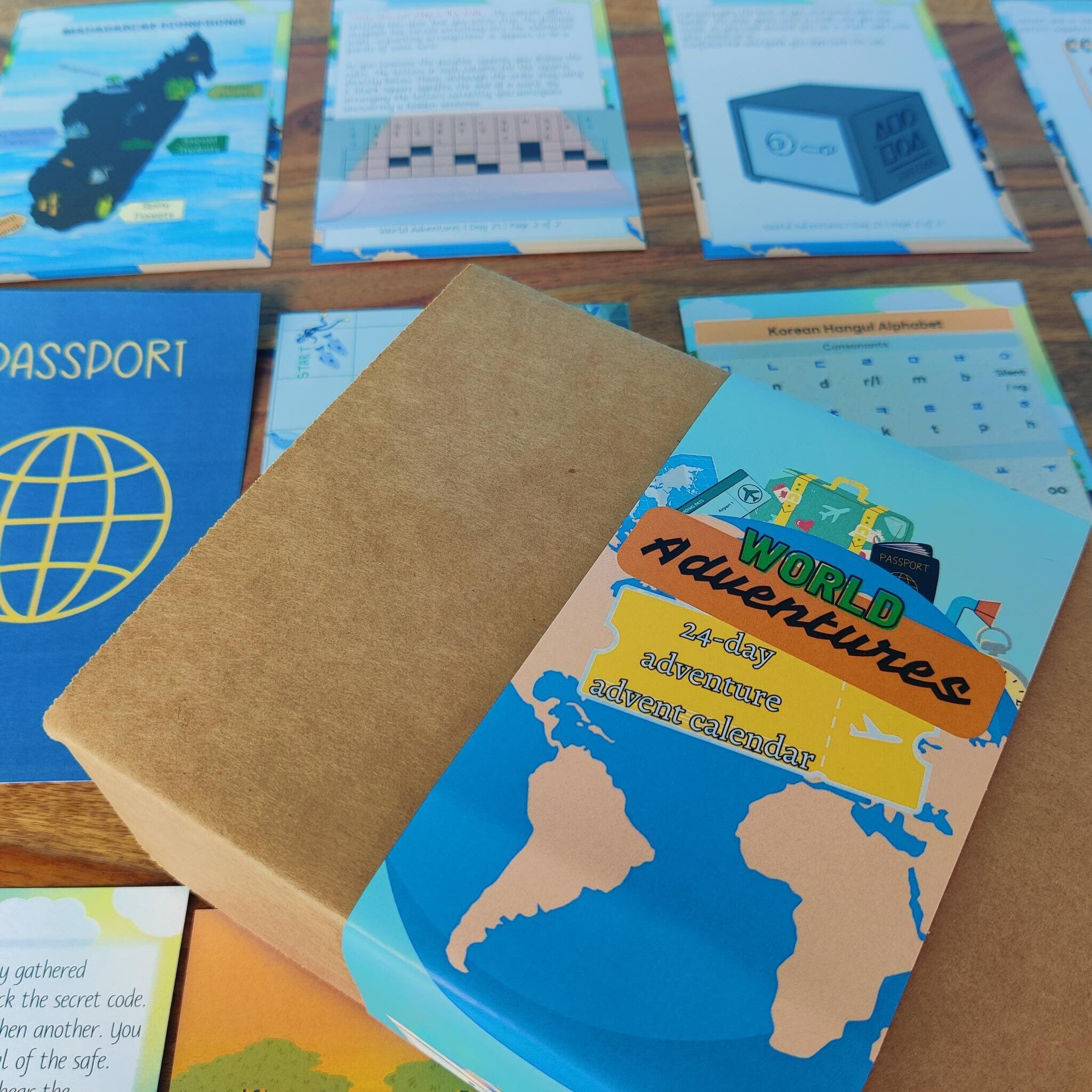 Adventure Game World Adventure 24-day Puzzle Quest for Tween, Teens and  Adults unique Gift for Christmas, Holidays , Birthday - Etsy