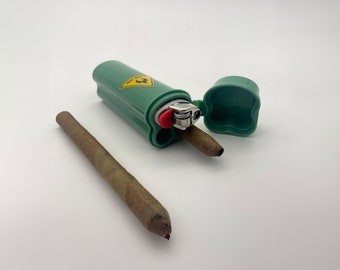 Gelenkhalter | Blunt Halter | Hülle | Zigarrenetui | Zigarettenetui | Feuerzeugkoffer | Feuerzeug und Joint / Blunt Kit | The Blaze Bin | Behälter