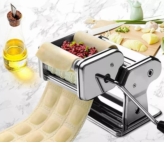 Pasta Maker Machine Homemade Manual Pasta NEW 2 Measures Long Pasta Cuts  and Accessories Ravioli and Lasagna FREE SHIPPING 