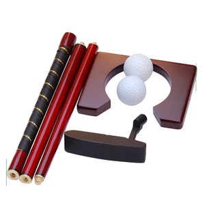 Executive Golf Putting Set/ Indoor executive gift office Mini Golf Set/ Portable / Mini office putting set/ Golf Game Free Shipping image 3
