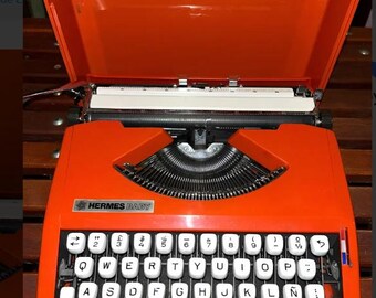 ヴィンテージ エルメス ベビータイプライター、スイス 60 年代