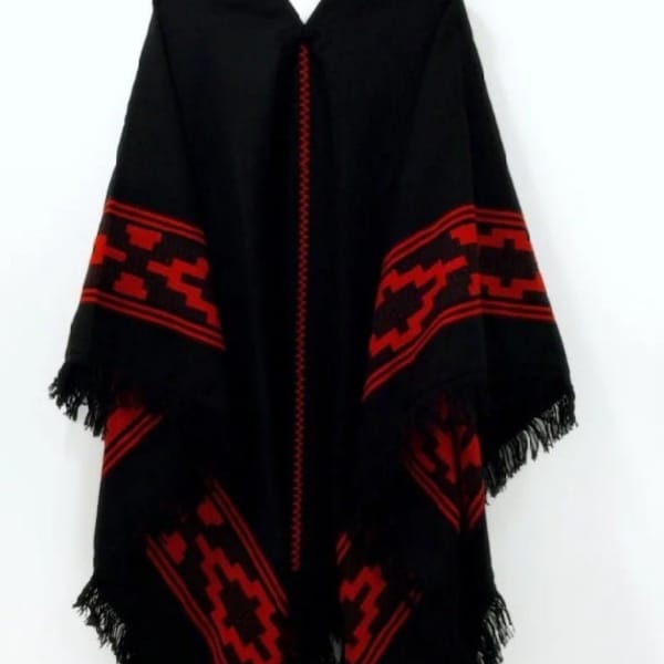 PONCHO - Poncho Tradicional Argentina - Unisex - Poncho hombre - Poncho Mujer -  Poncho de Gaucho -  Medida 140x180 cm - ENVIO GRATIS