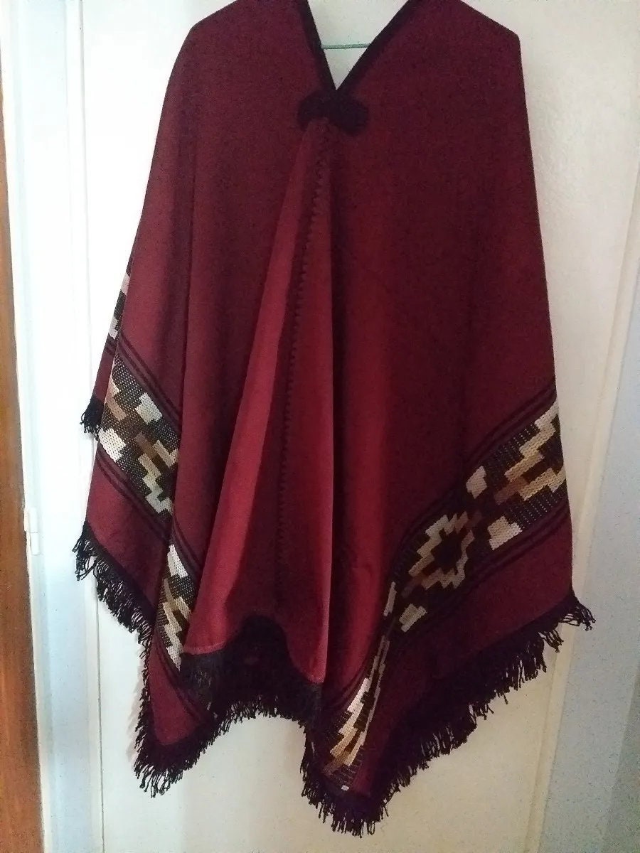 Poncho gaucho tradición España