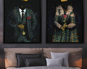 【未使用】アートプリント「The Ghost Queen」AyanoNakano Ghost Queen – PAPER COLLECTIVE - Quality Art prints by real