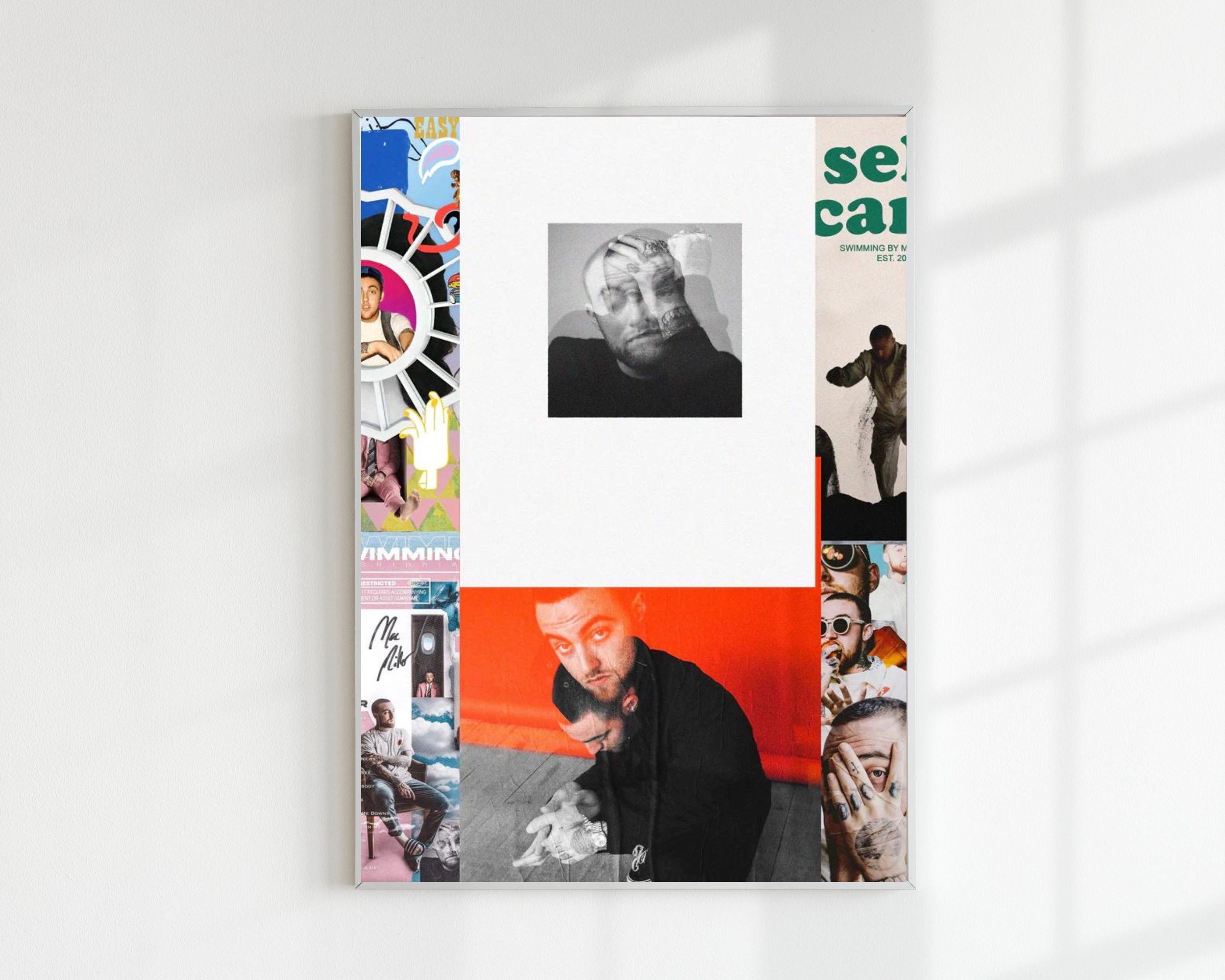 Mac Miller Album Poster, Mac Miller Album Bundle Print Digital Download