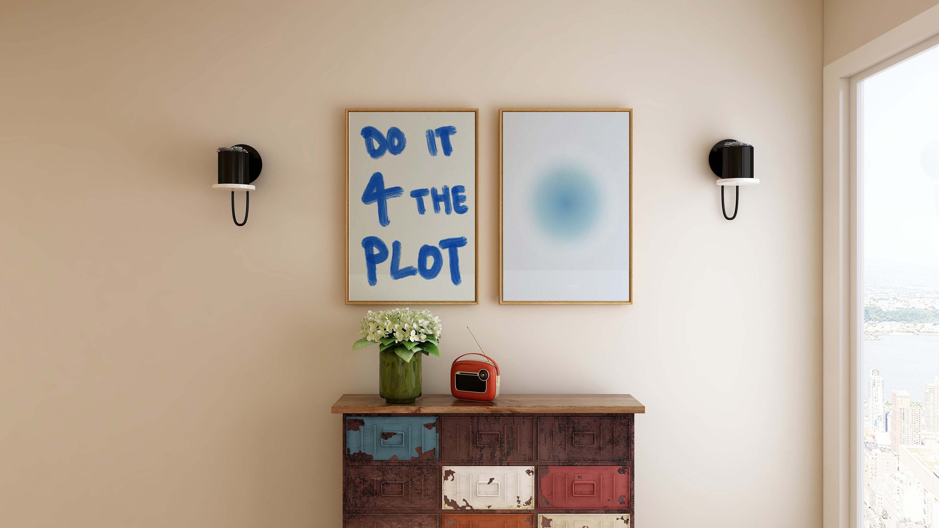Do It for the Plot Set of 2 Aesthetic Positive Affirmation Posters ...