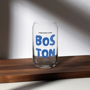 BOSTON Home Sweet Home Trendy Glass