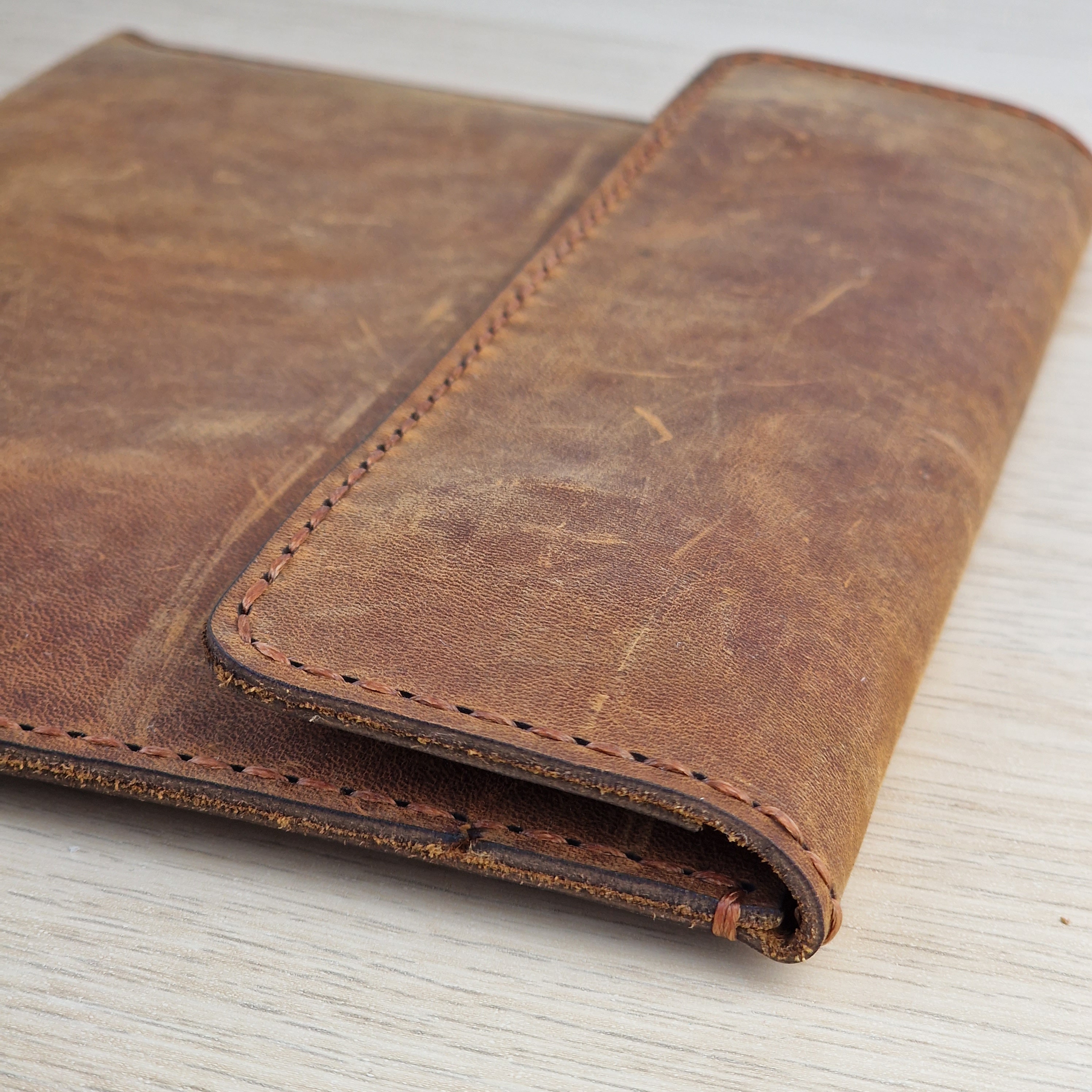 Leather Kindle Case, Real Genuine Kindle Case, Calf Leathercraft Kindle