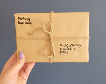 MYSTERY | Blind Date with a Book | Blind Book, Mystery Book, Date Night, Bookish, Gift Idea, Surprise Book