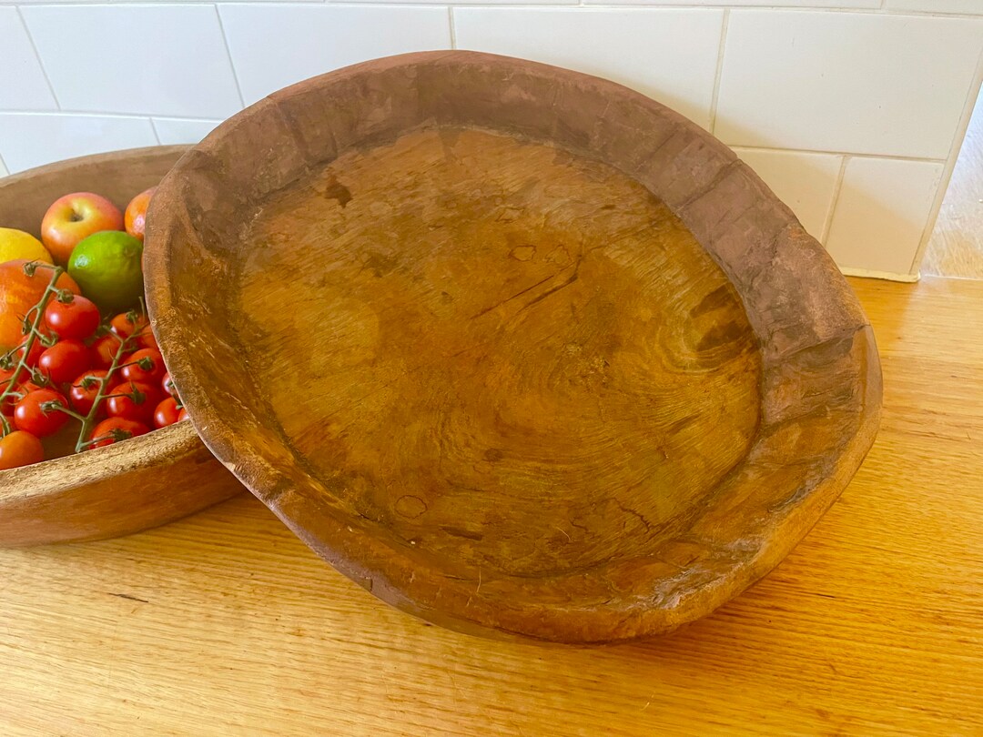 Extra Large Vintage Parat Dough Bowl Indian Design Interior Etsy