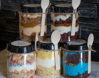 Large Gourmet Cake Jars