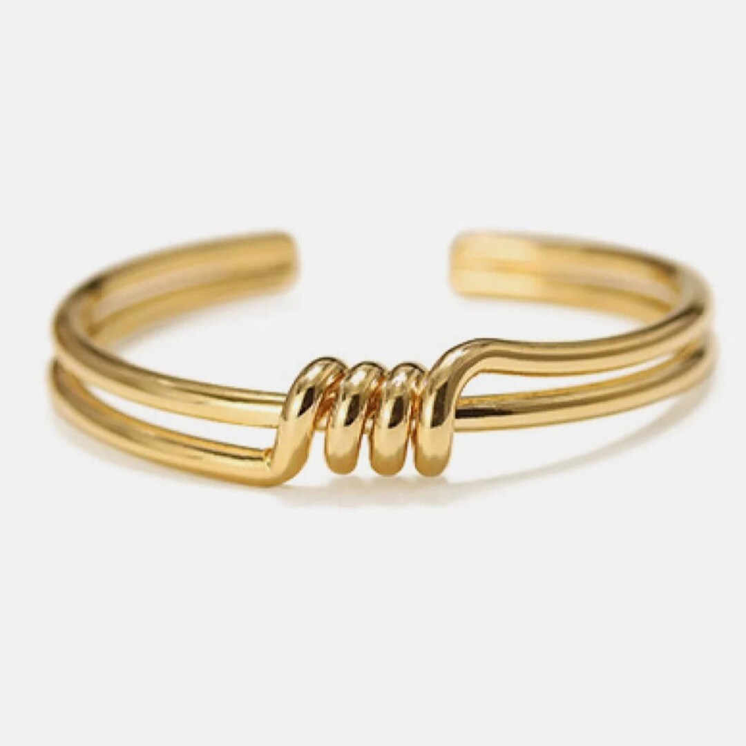 Best Gold Cuff Bangle Bracelet Jewelry Gift for Women Best Vintage ...
