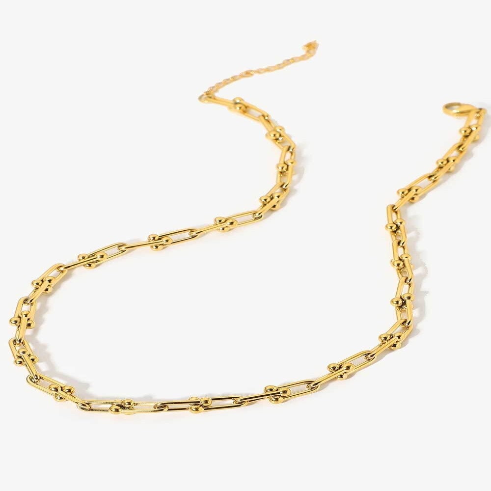 Best Gold Chain Necklace Jewelry Gift | Best Aesthetic Yellow Gold Chain Necklace Jewelry Gift for Women, Girls, Girlfriend, Mother, Wife, Daughter