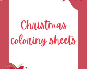 Christmas coloring pages for teachers, holiday theme coloring, coloring pages for kids, school or at home