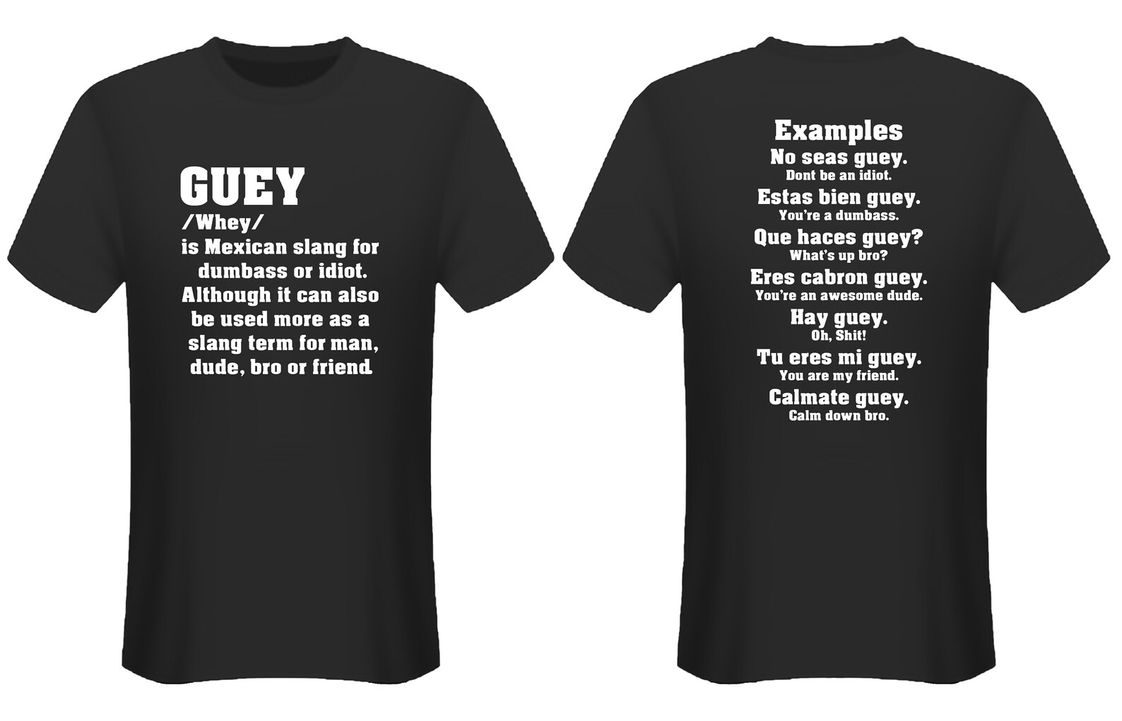 Guey Shirt W definition Etsy