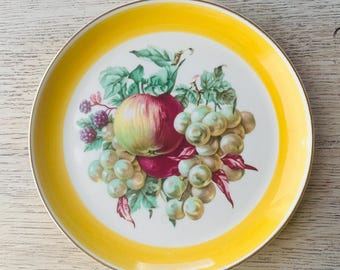 W.S. George Vintage Fruit Plates