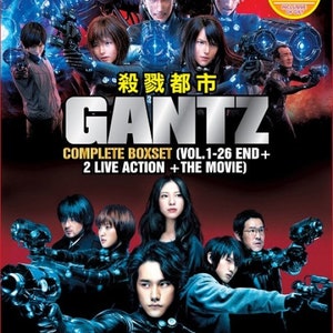 New Japan Anime Dvd Gantz Volume 1 26 End Gantz O Movie Etsy Finland