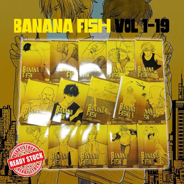 Banana Fish Vol 11 14 25 Akimi Yoshida English Manga Graphic Novel Volume Comic Www Asshodriyah9 Com