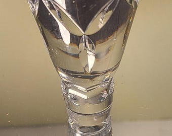 Vintage Decanter Stopper Clear Faceted Crystal Wine Stopper (Stopper Only)