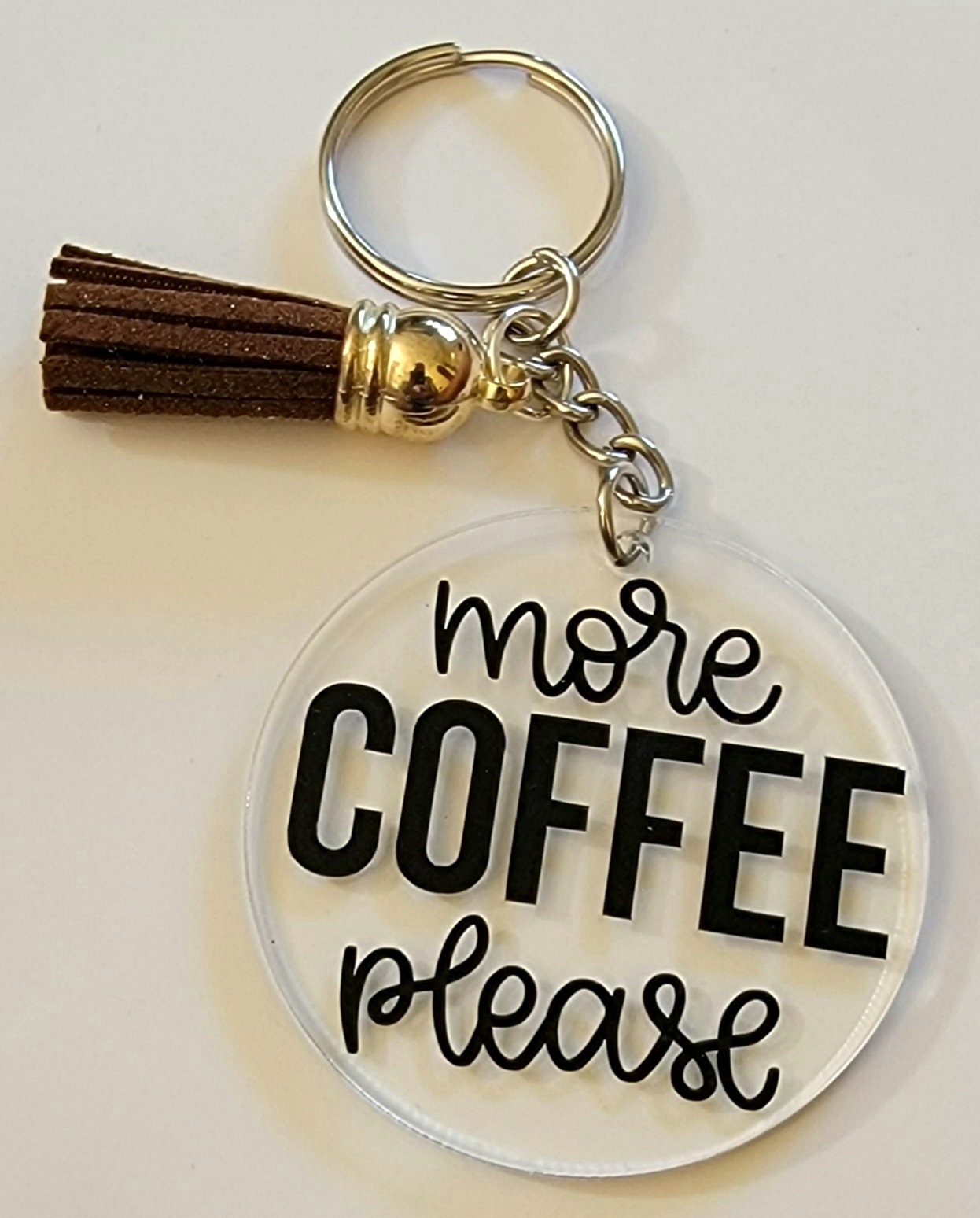 Cute Acrylic Keychains With Coordinating Tassle. Etsy