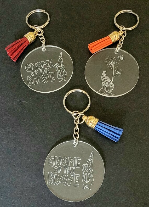Cute Acrylic Keychains With Coordinating Tassle. Etsy