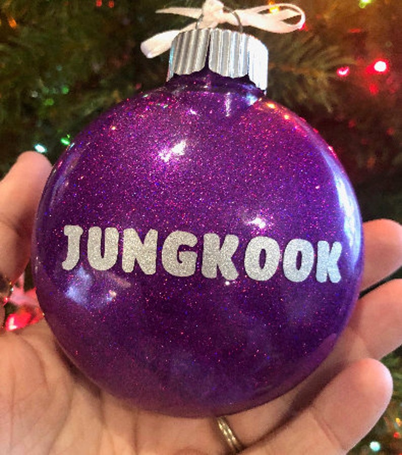 BTS Christmas Ornaments Etsy