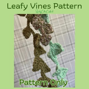 Leafy Vines Crochet Pattern