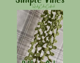 Simple Vines Crochet Pattern {No sew!}