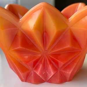 Yellow to pink gradient jewellery bowl
