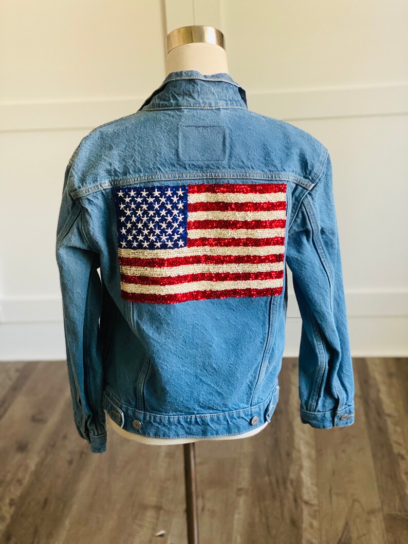 levi's sequin jacket
