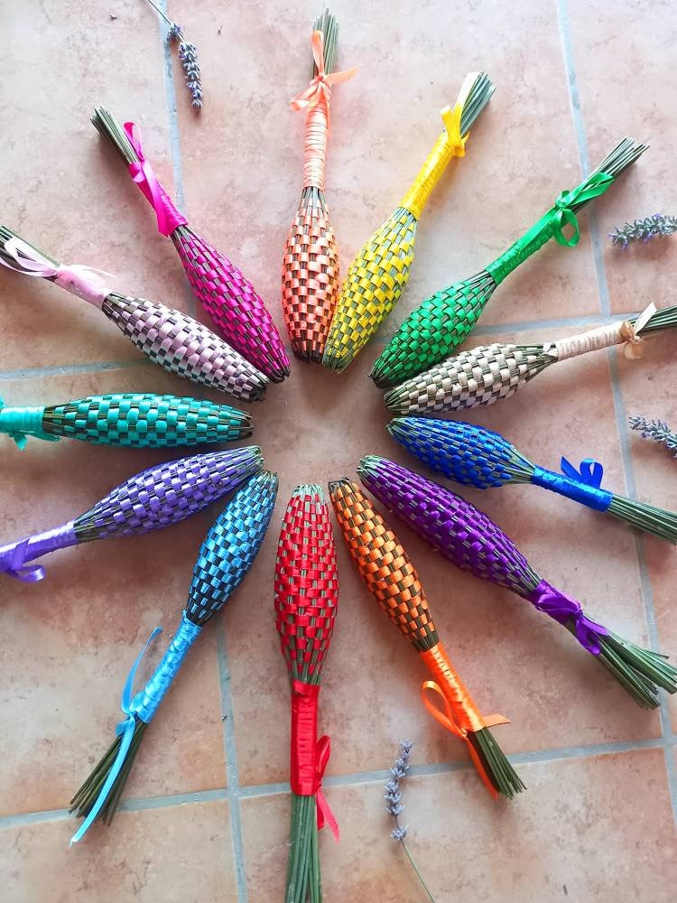 Fuseau de Lavandin - Drôme Provençale- Tissé à La Main