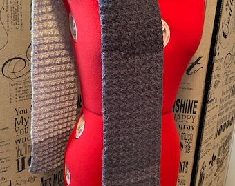 Mandala yarn scarf