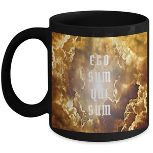 I Am Who Am Mug | God Almighty Cup | Biblical Verse Mug | Exodus 3:14 | Traditional Catholic Mug | God Spoke to Moses Mug | Alpha Omega Mug