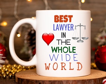 Personalized Best Lawyer Mug | Attorney Gift