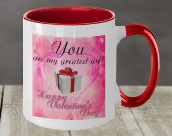 Love Of My Life Coffee Mug, Valentine's Day Gift For Wife