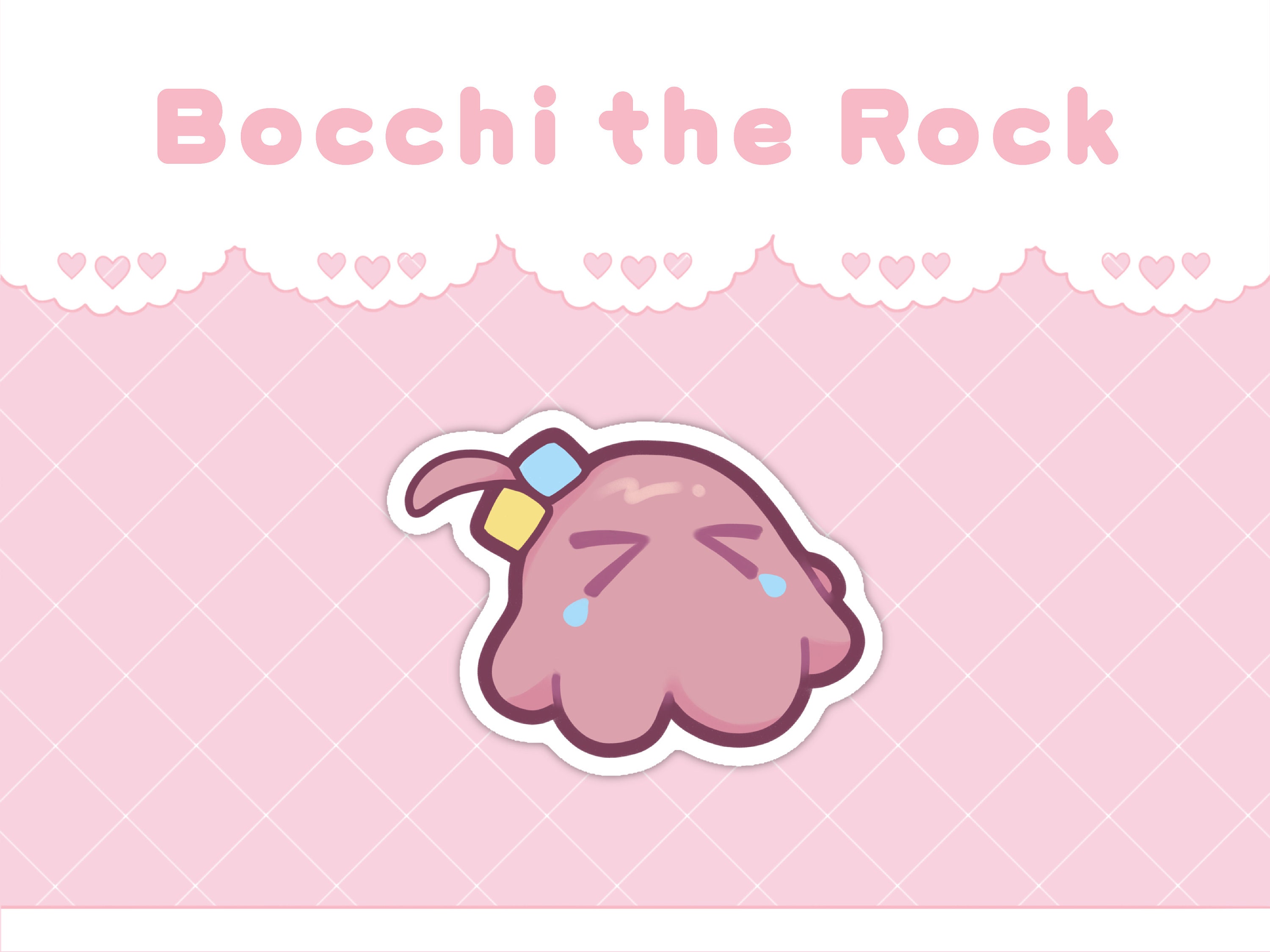 Bocchi the Rock Vinyl Sticker Hitori Gotou Slime Chibi -  Portugal