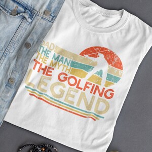 The Golfing Legend T-Shirt - Golf Dad Shirt, Golf Dad Gift, Retirement Gift, Gift For Dad, Gift For Grandpa, Golf Shirt, Golfer Gift