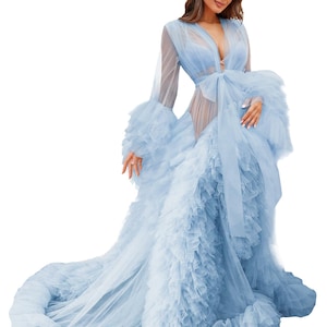 Maternity Dress for Photo Shoot, Tulle Maternity Gown, Baby Shower Photoshoot Dress, Boho Maternity Gown, Wedding Guest Dress, Gift for Her