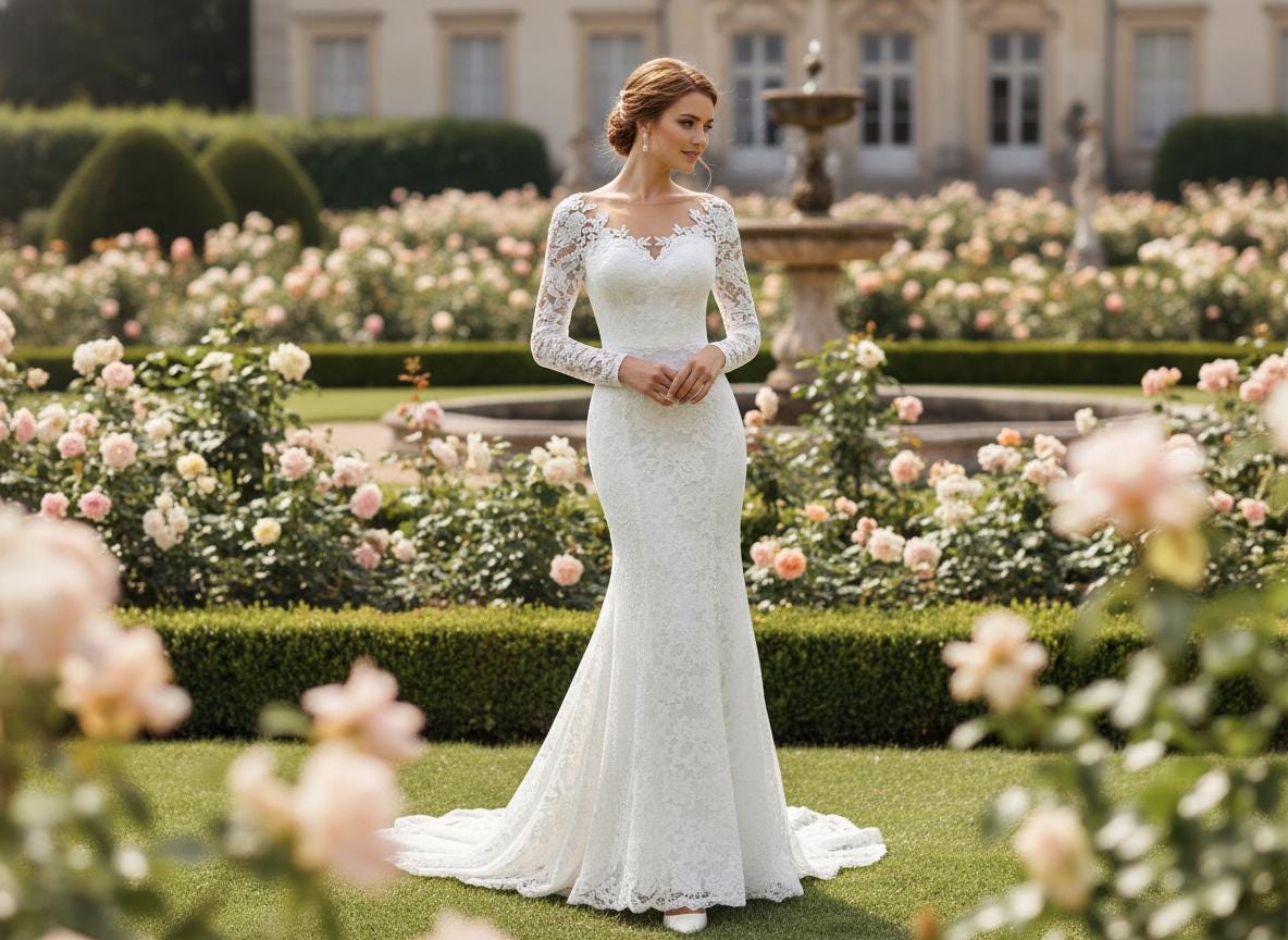 Courthouse Wedding Dress With Lace Sleeves - Etsy Courthouse Wedding Dress With Lace Sleeves - Etsy