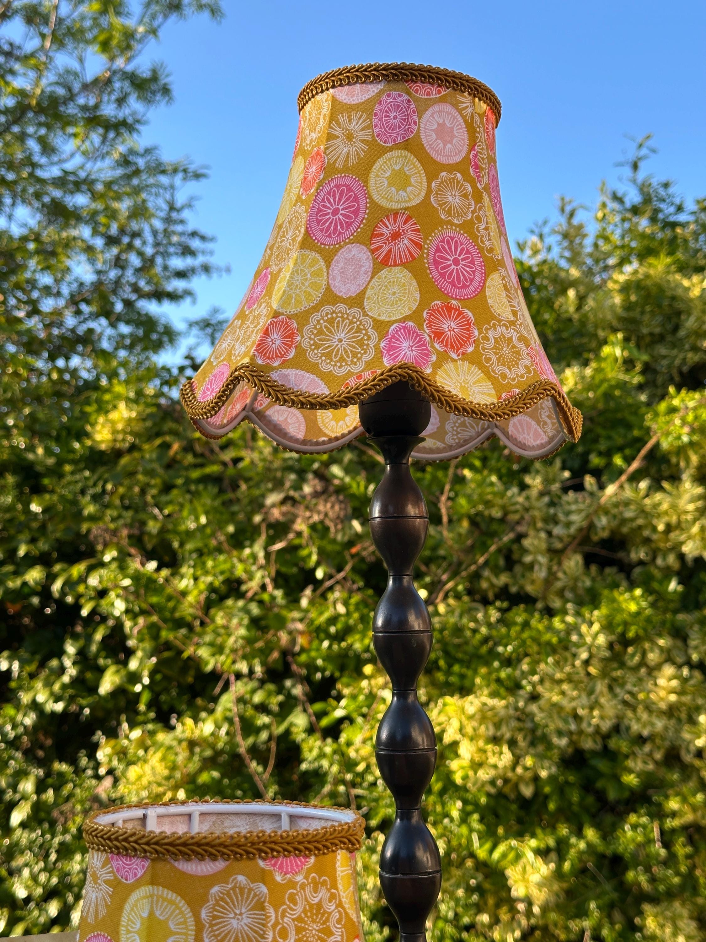 Retro Lampshade 70s - Etsy