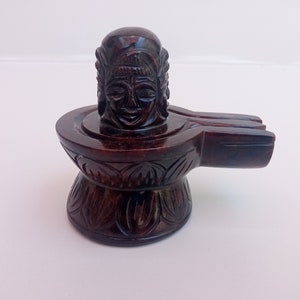 Gomed Hessonite stone Shivling, Gemstone Shivling Statue, Shivling figurine, Lord Shiv, Healing Crystal, Decor Shivling, Gemstone statues